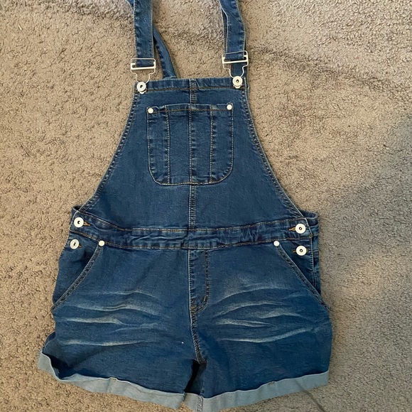 Denim Overalls - Picture 3 of 4